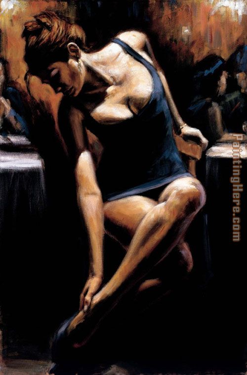 Sophia painting - Flamenco Dancer Sophia art painting